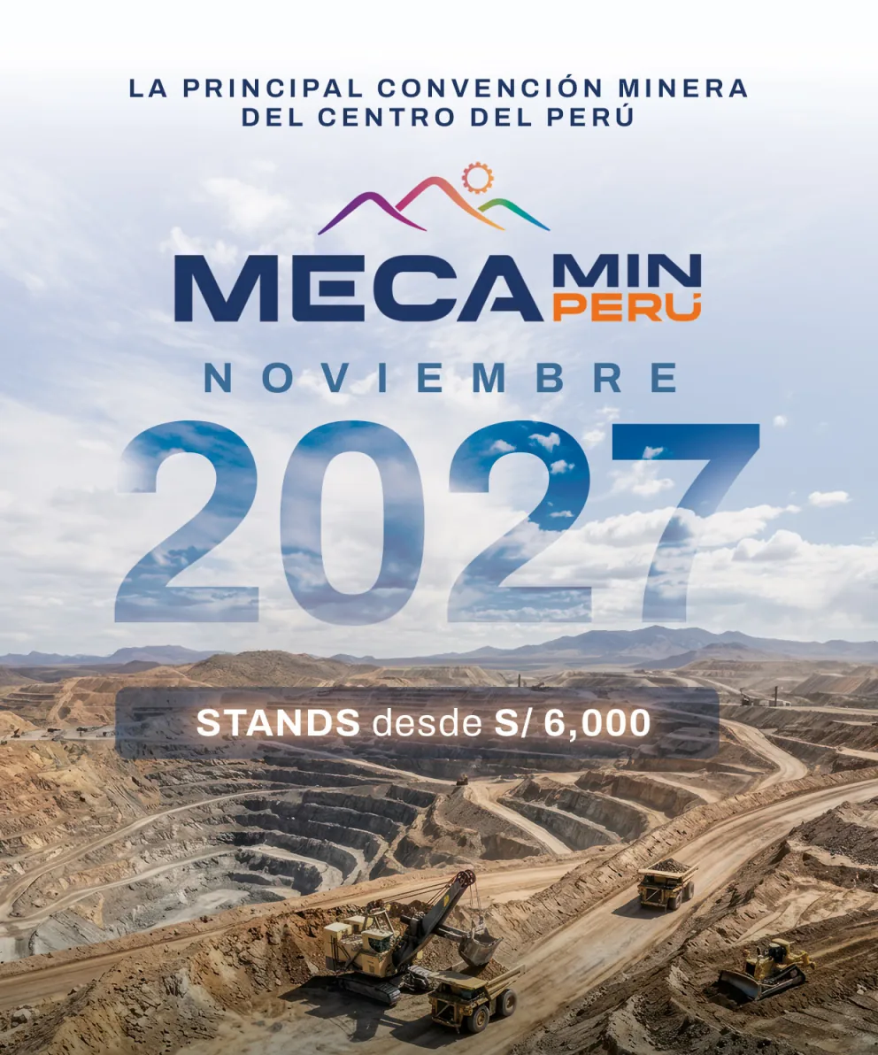 Preventa de stands MECAMIN noviembre 2027 desde S/ 6,000